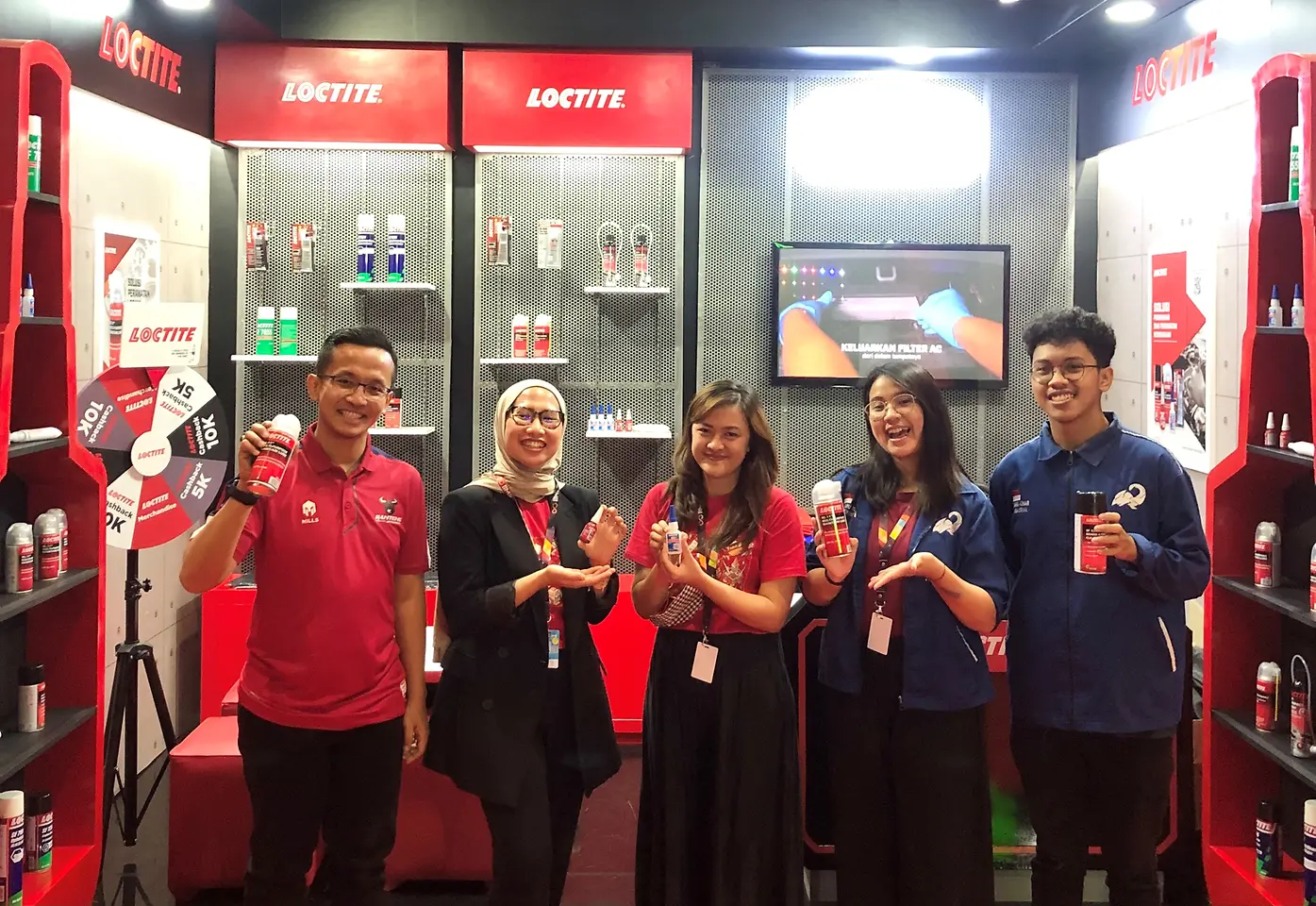 Loctite Indonesia supports meaningful experiences through the #SynergizedMoment campaign in IIMS 2023