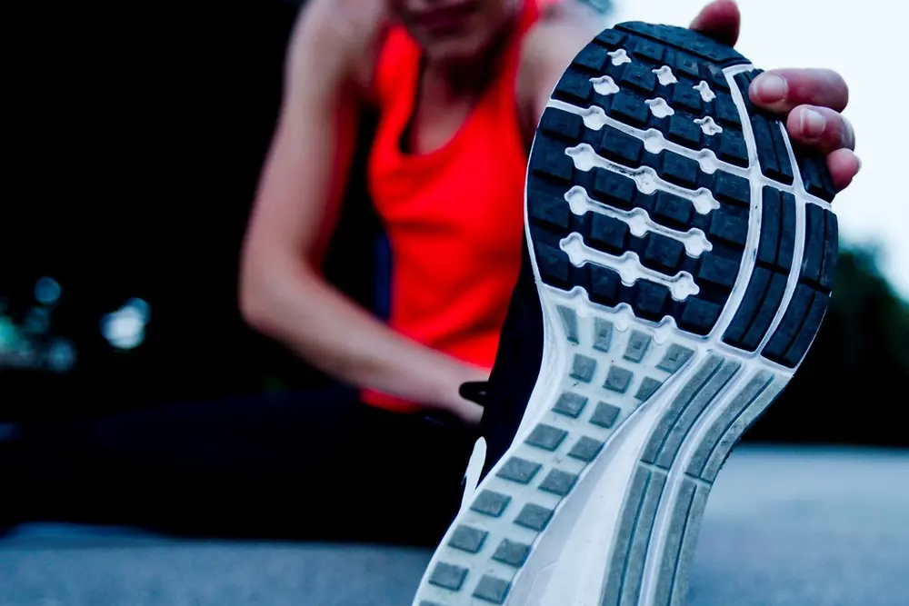 Base of a sneaker made with Water-based Adhesive LOCTITE AQUENCE