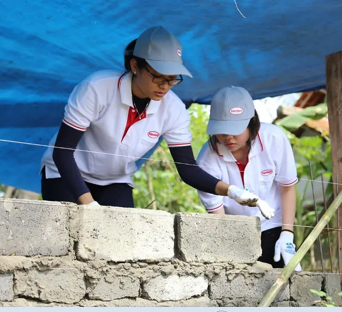 Henkel Indonesia builds houses with Habitat for Humanity for the needy in Tangerang